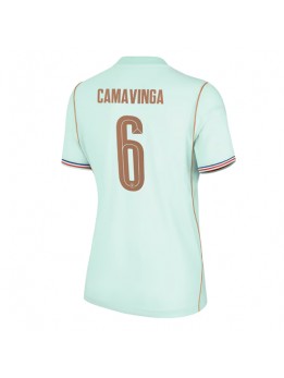 Ženski Nogometna dresi replika Francija Eduardo Camavinga #6 Gostujoči SP 2026 Kratek rokav